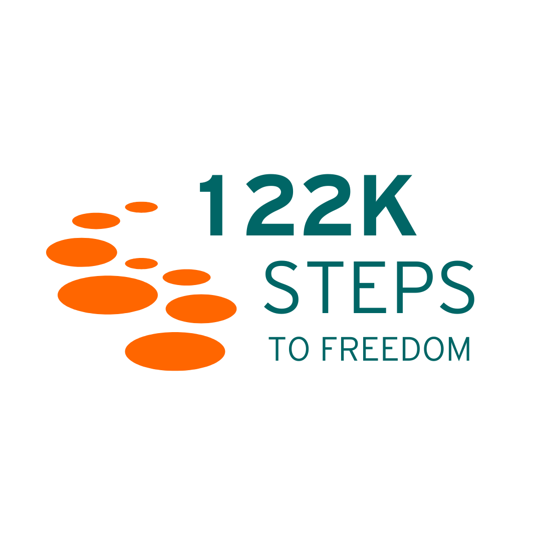 122K Steps for Freedom