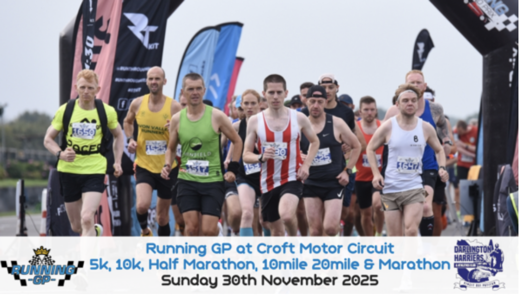 Running GP Croft Motor Circuit 10 Mile - November 2025