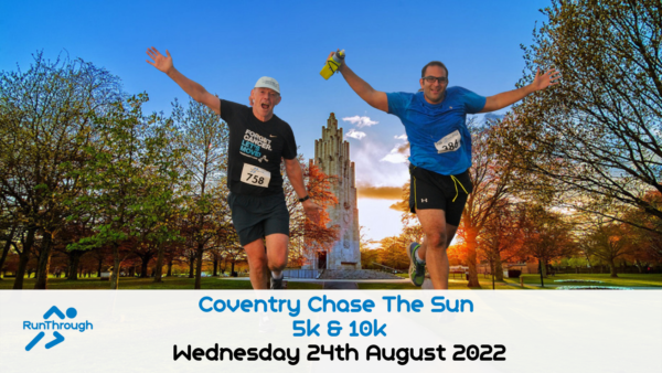 Chase the Sun Coventry 10K - August