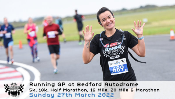 Bedford Autodrome Half Marathon - March