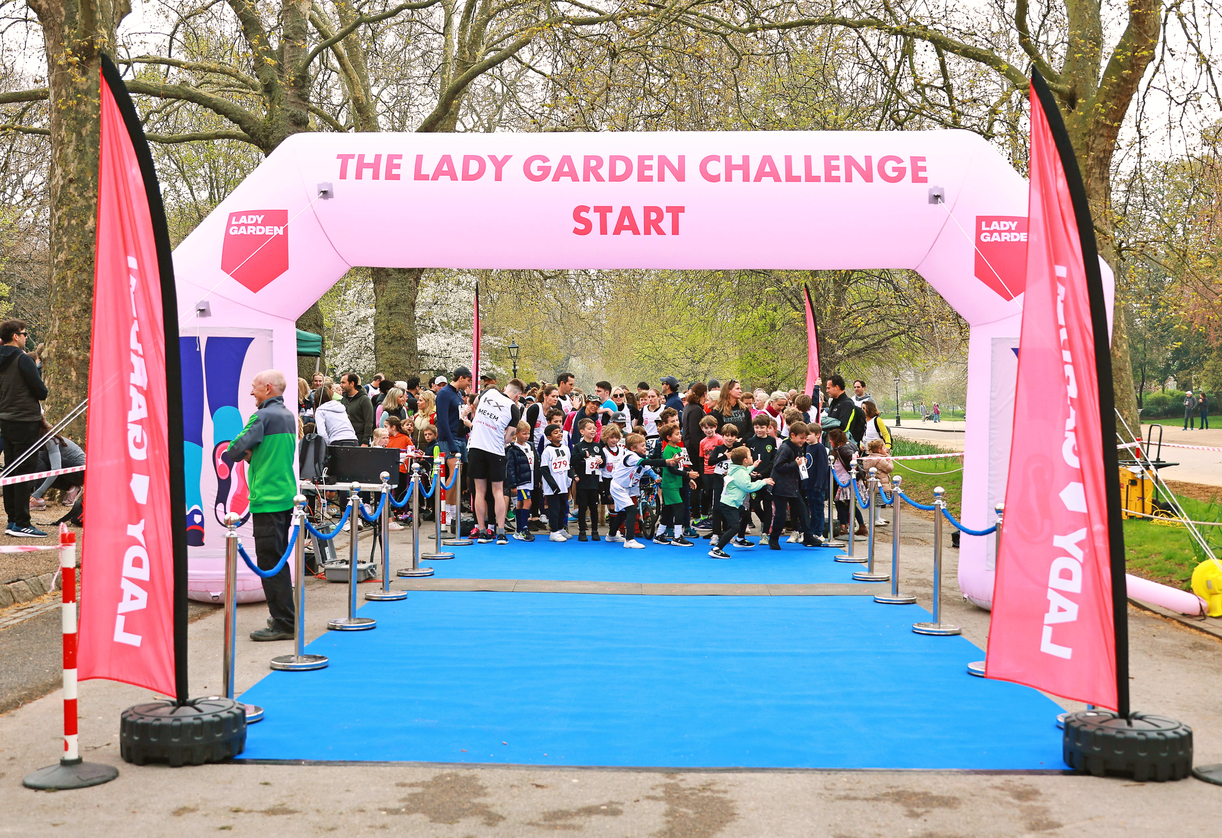 The Lady Garden Foundation Family Challenge 2.5k Kids Race