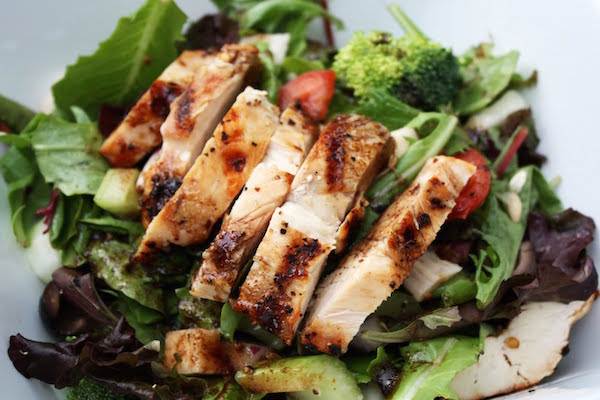 Paprika and Tarragon Grilled Chicken Salad